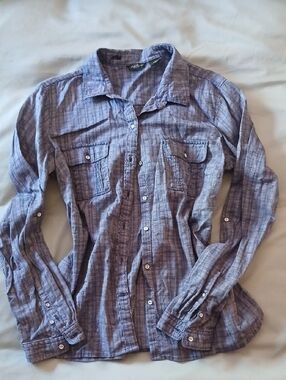 Eddie Bauer Cotton Chambray Shirt